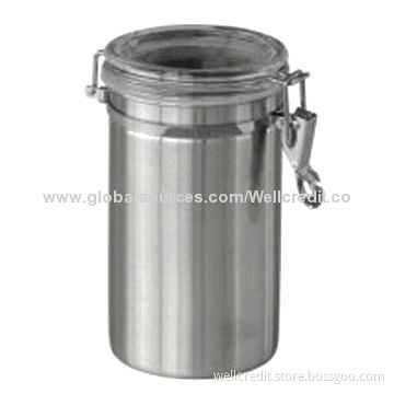 Professional s/s canister, high quality